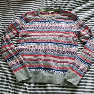 Gap Merino Wool fair isle sweater